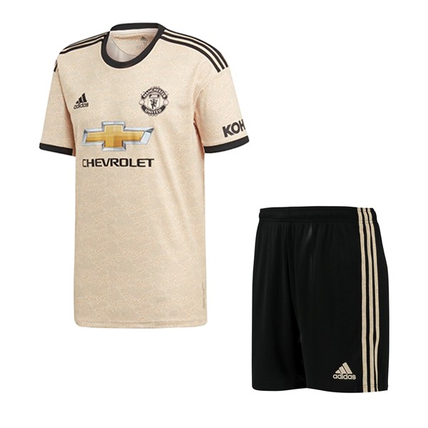 Camiseta Manchester United Replica Segunda Ropa Niño 2019/20 Naranja